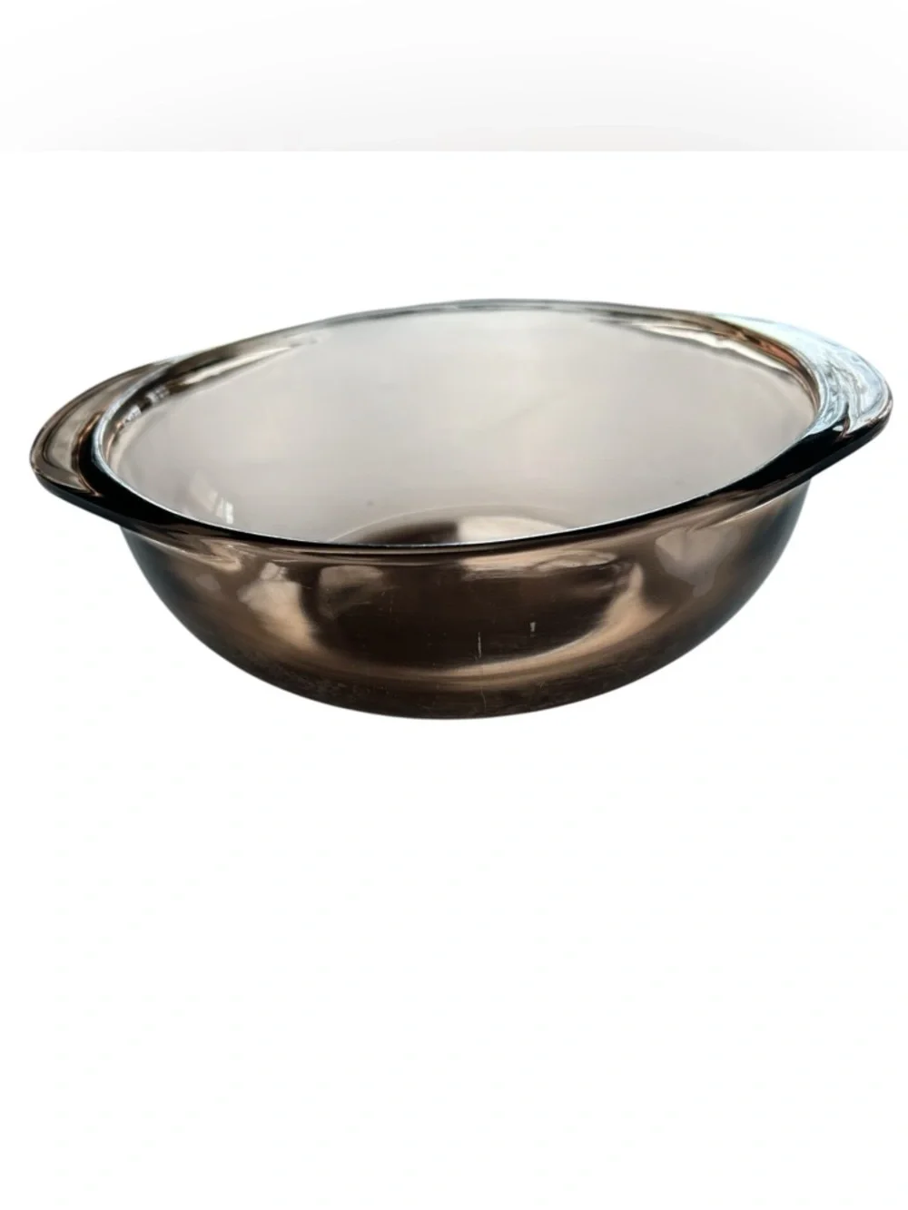 Vintage Pyrex 023 Amber‎ Glass Mixing Bowl 1.5L Corning USA Oven Microwave Safe